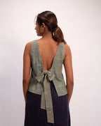 Trellis Back-tie Top