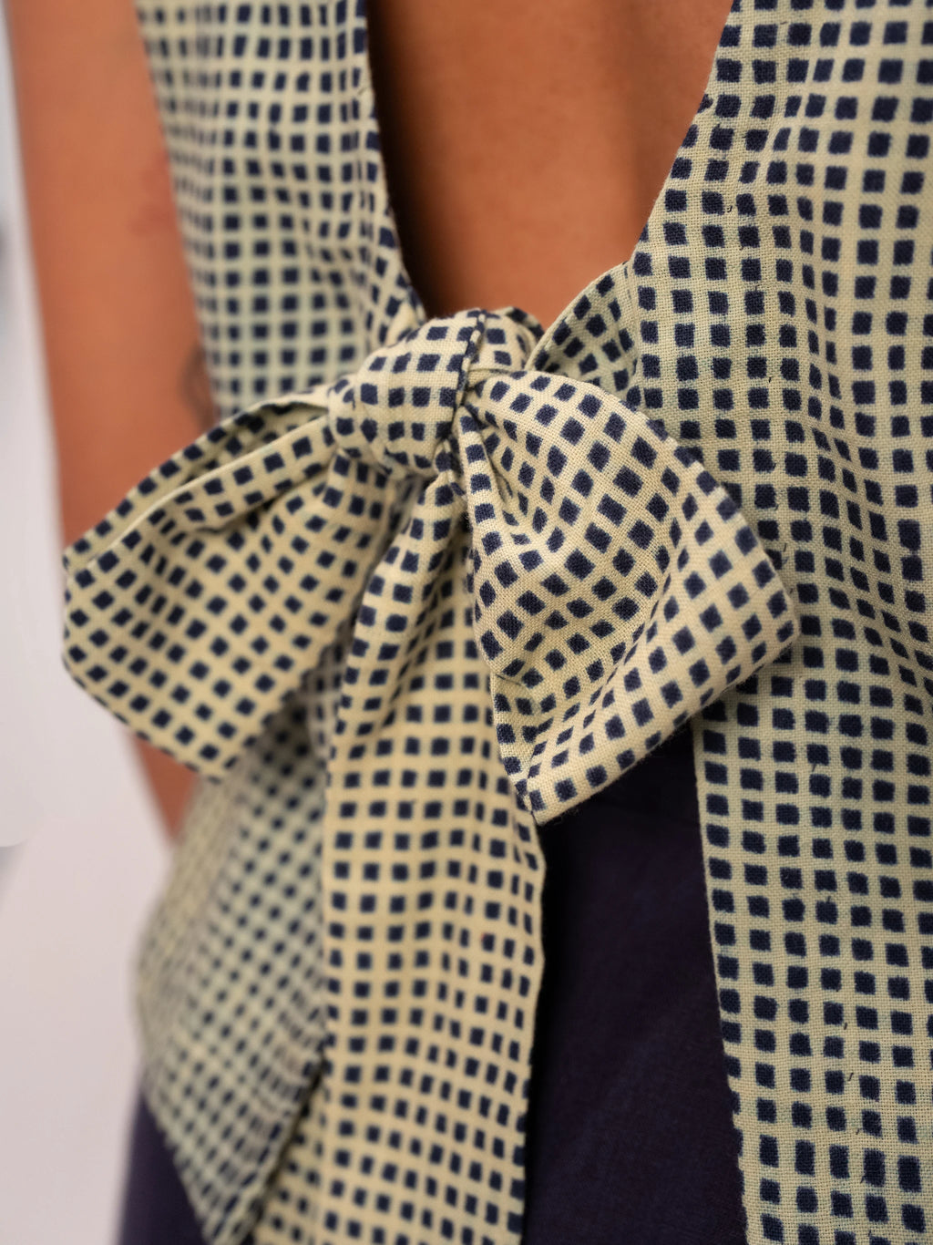 Trellis Back-tie Top