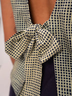 Trellis Back-tie Top