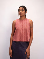 Annatto Back-tie Top