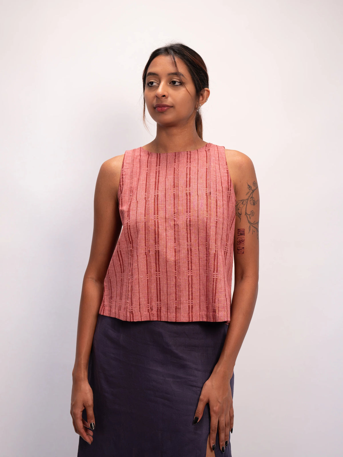 Annatto Back-tie Top