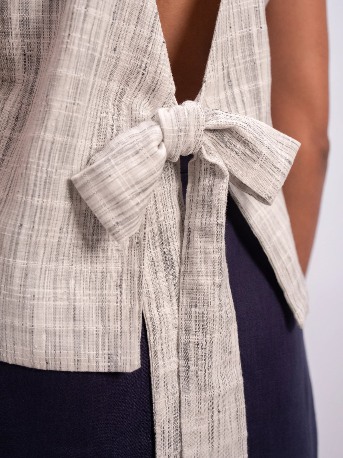 Mint Back-tie Top Reversible