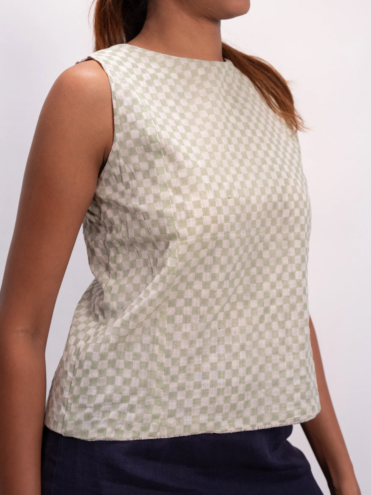 Mint Back-tie Top Reversible