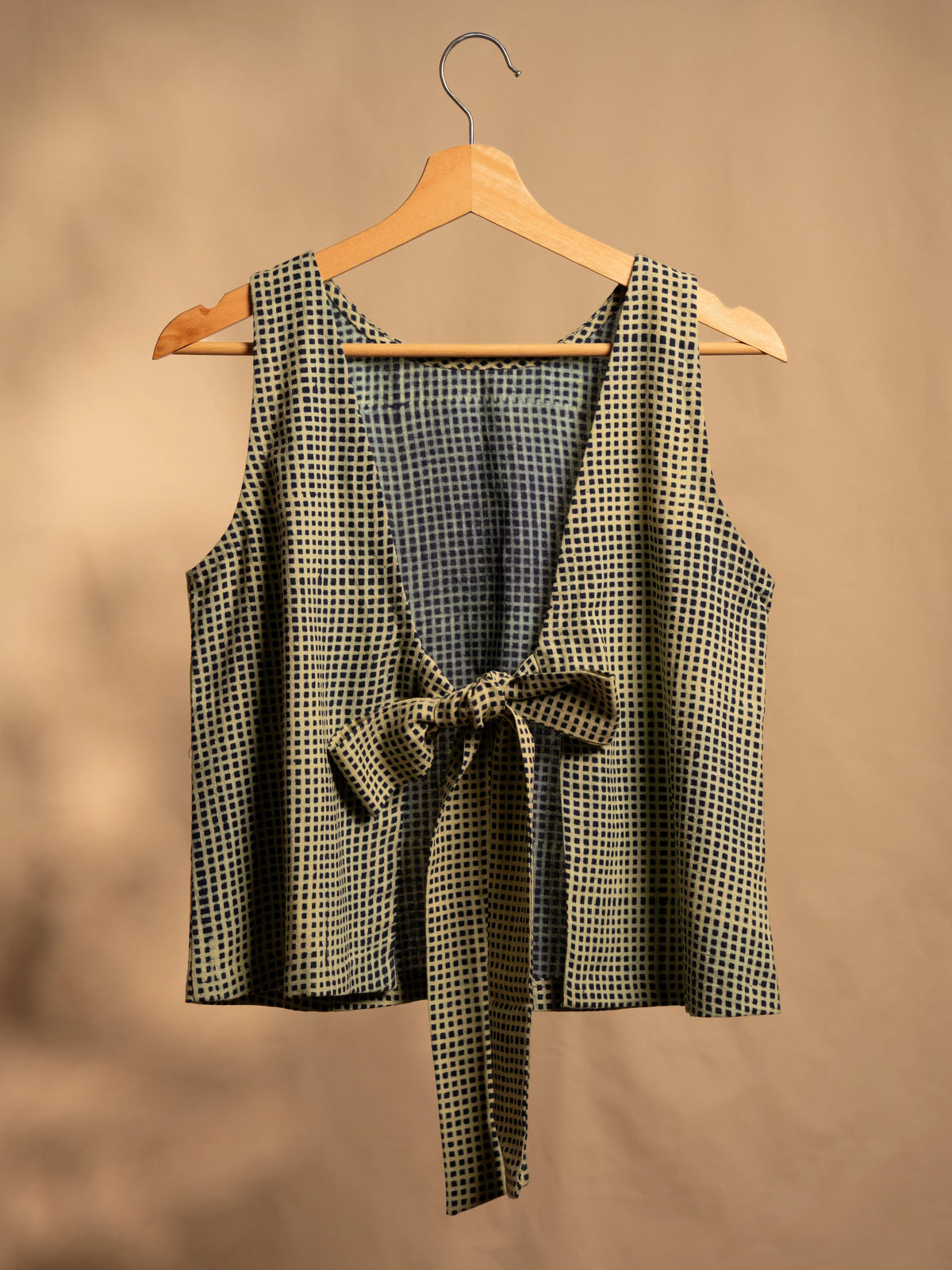 Trellis Back-tie Top