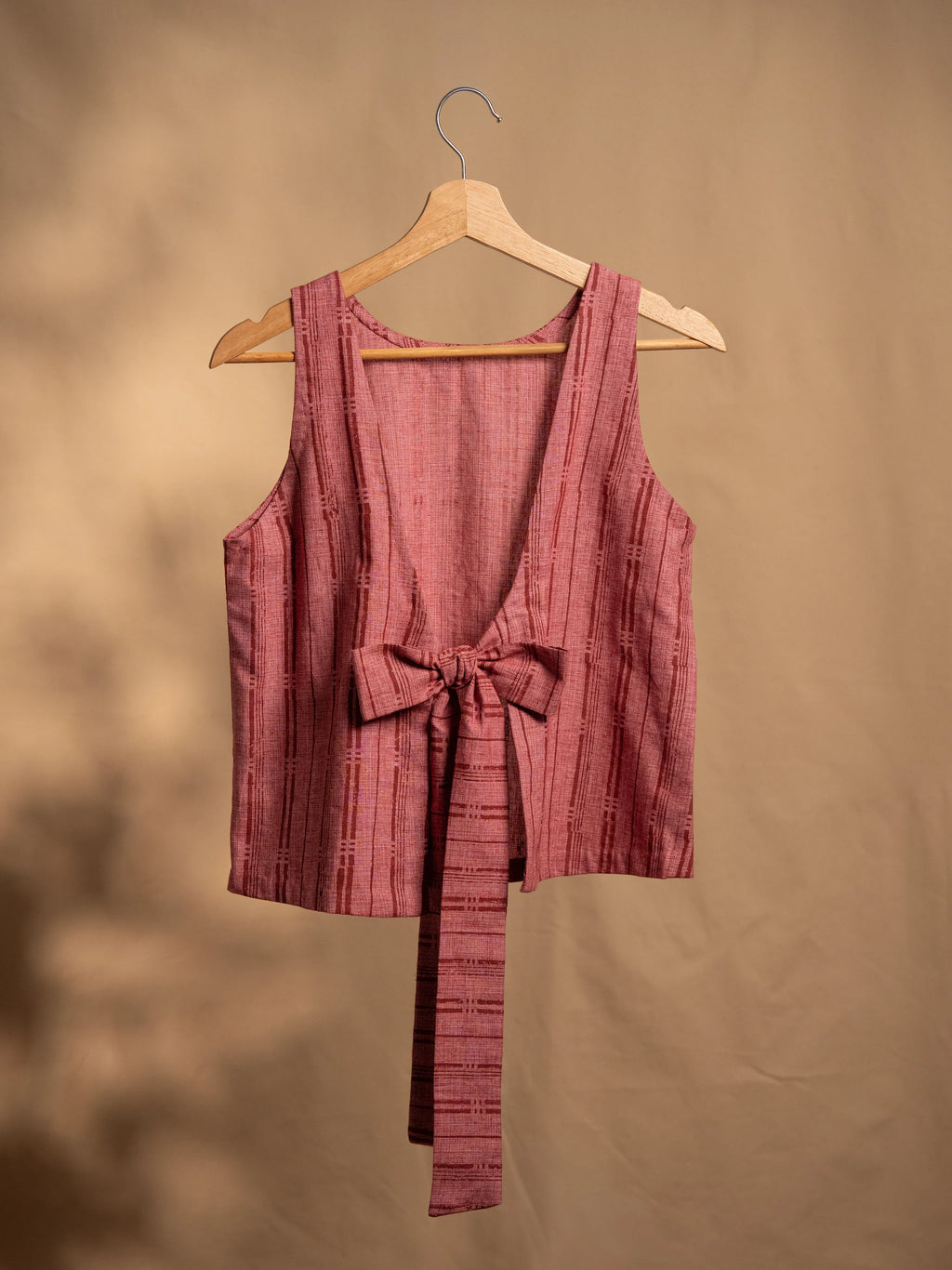 Annatto Back-tie Top