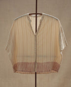 Drop Shoulder Crop - Organic Natural Dye-Beige