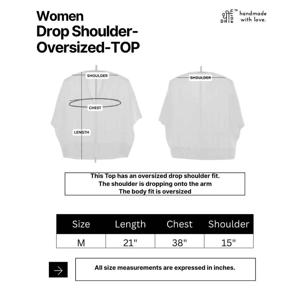 Size chart image