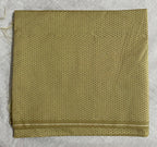 Silk Georgette Hand Block Printed Mustard Saree